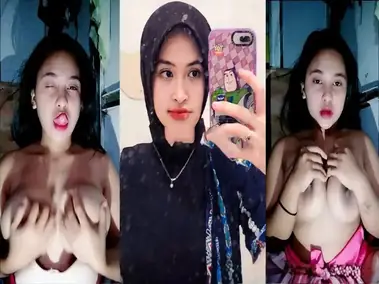 Bokep Indo Hijab Shane Remas Toket Bugil poster